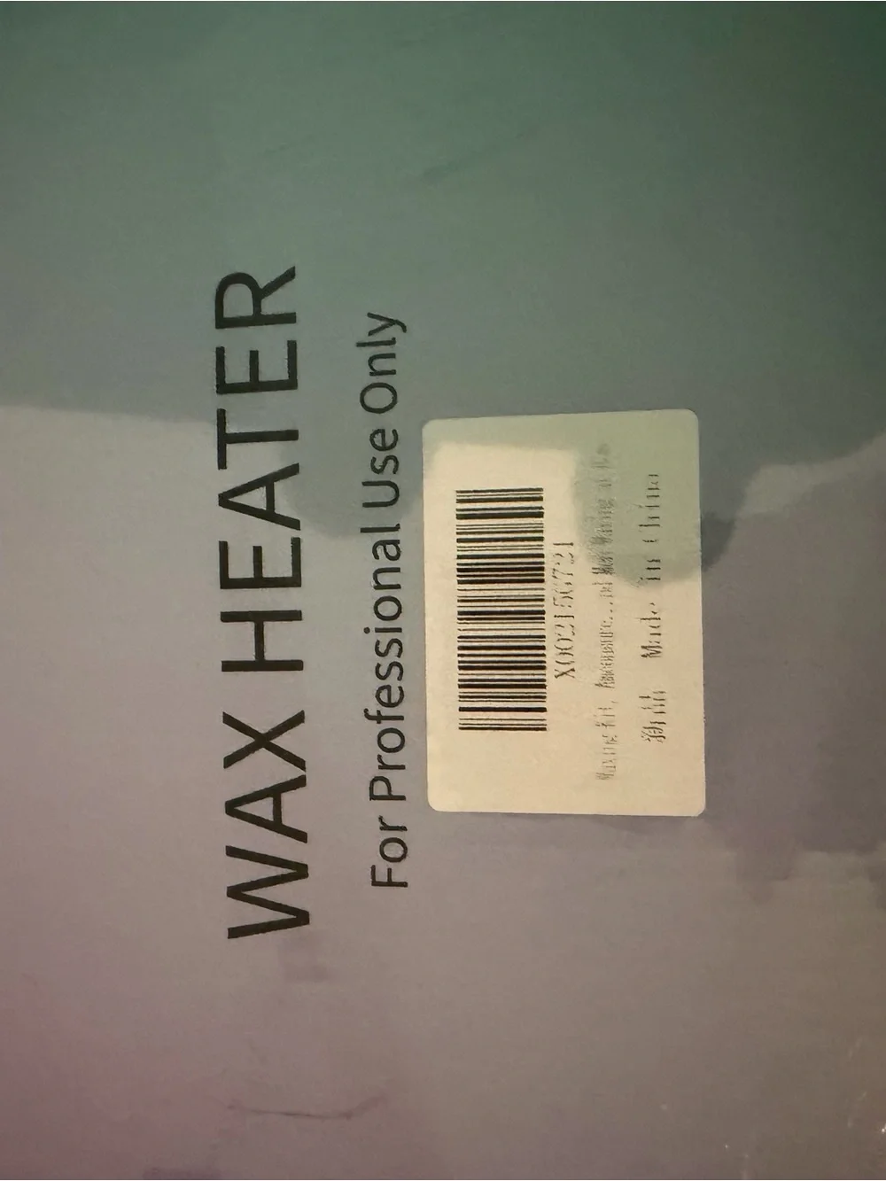 Professional Black Wax Warmer for Salon Use